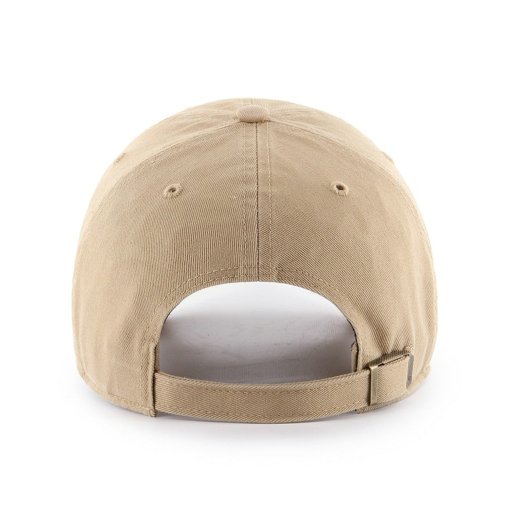 47 brand Indiana Pacers '47 Primary Logo Clean Up Adjustable Hat Khaki