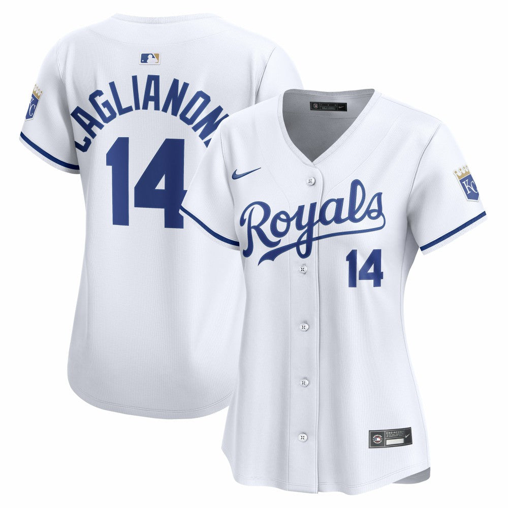 Jac Caglianone Kansas City Royals Nike Women's Home Limited Player Jersey Sale