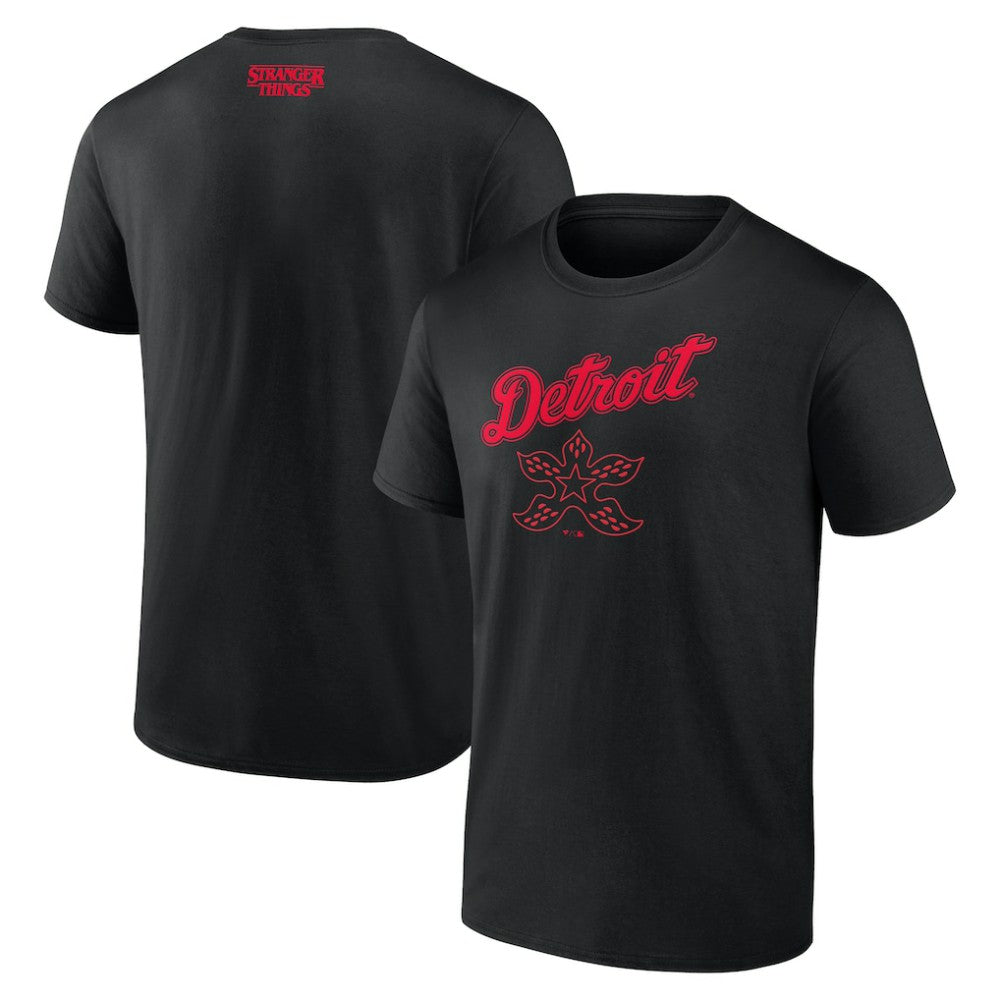 Detroit Tigers Stranger Things Demogorgan T-Shirt Outlet