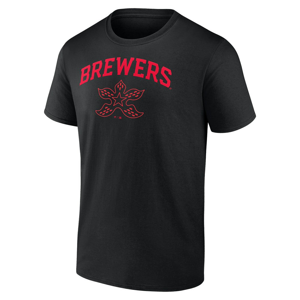 Milwaukee Brewers Stranger Things Demogorgan T-Shirt Sale