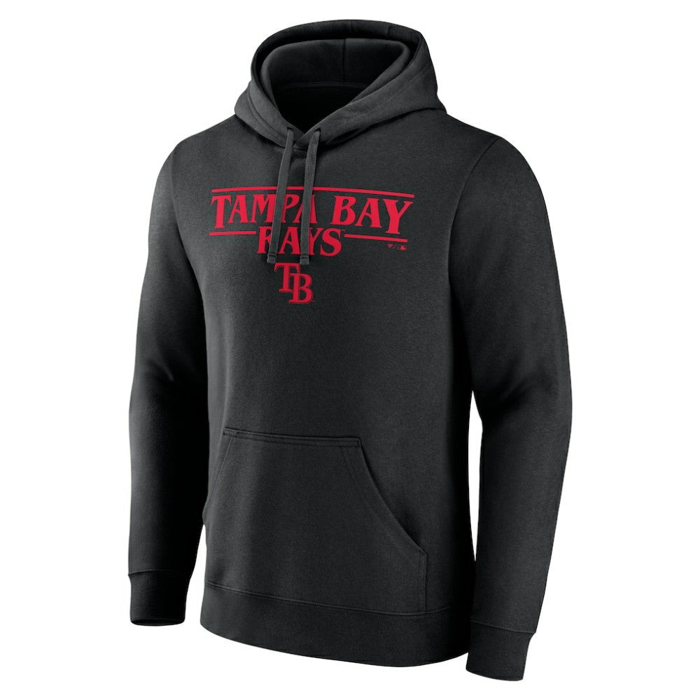 Tampa Bay Rays Stranger Things Logo Lockup Pullover Hoodie Discount