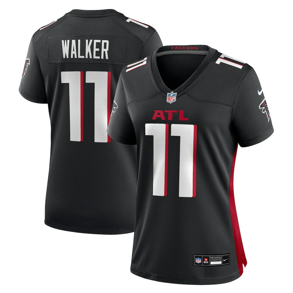 Jalon Walker Atlanta Falcons Women's Team Game Jersey - Black - Nike