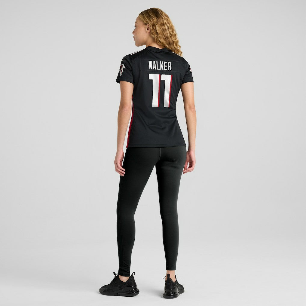 Jalon Walker Atlanta Falcons Women's Team Game Jersey - Black - Nike