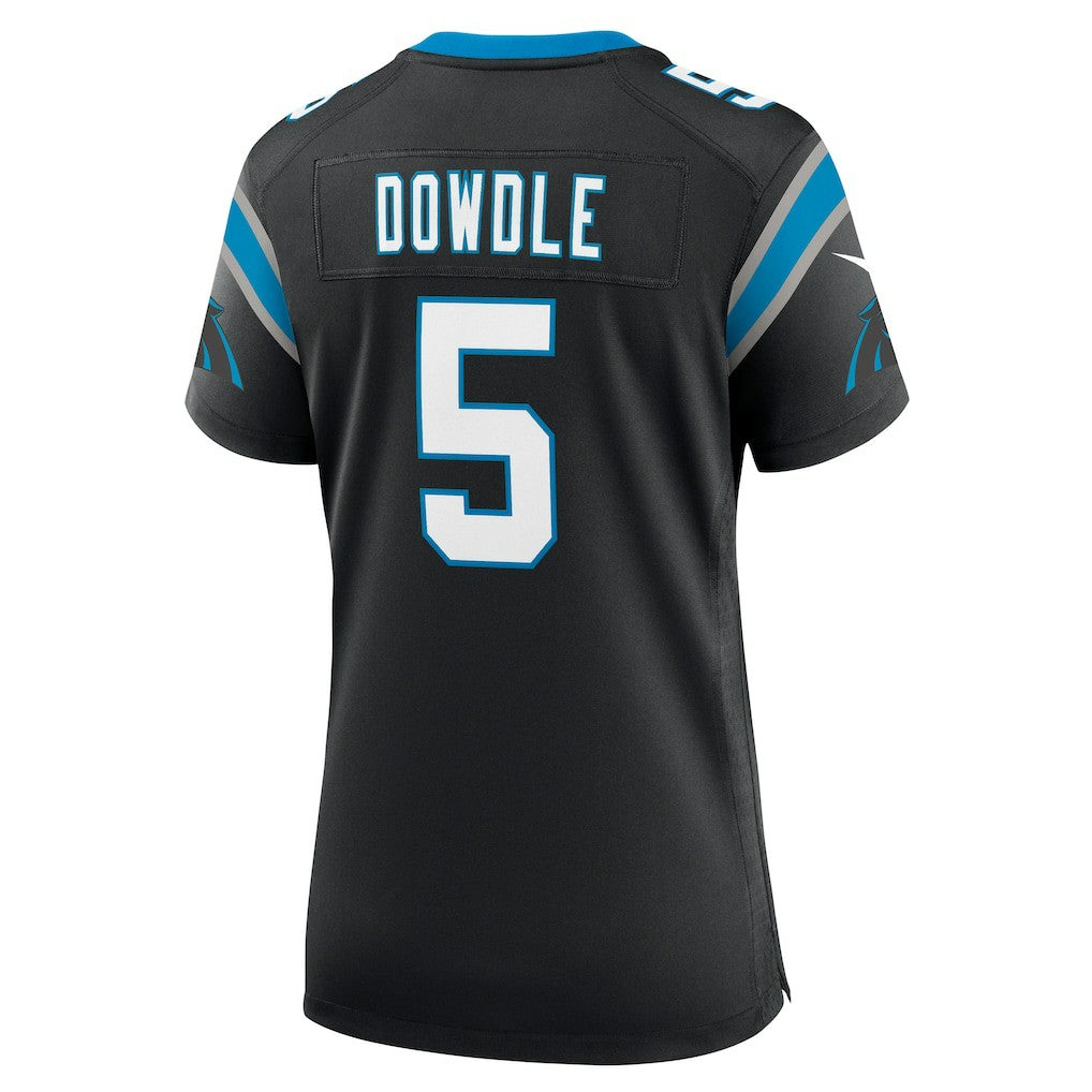 Rico Dowdle Carolina Panthers Women's Team Game Jersey - Black - Nike
