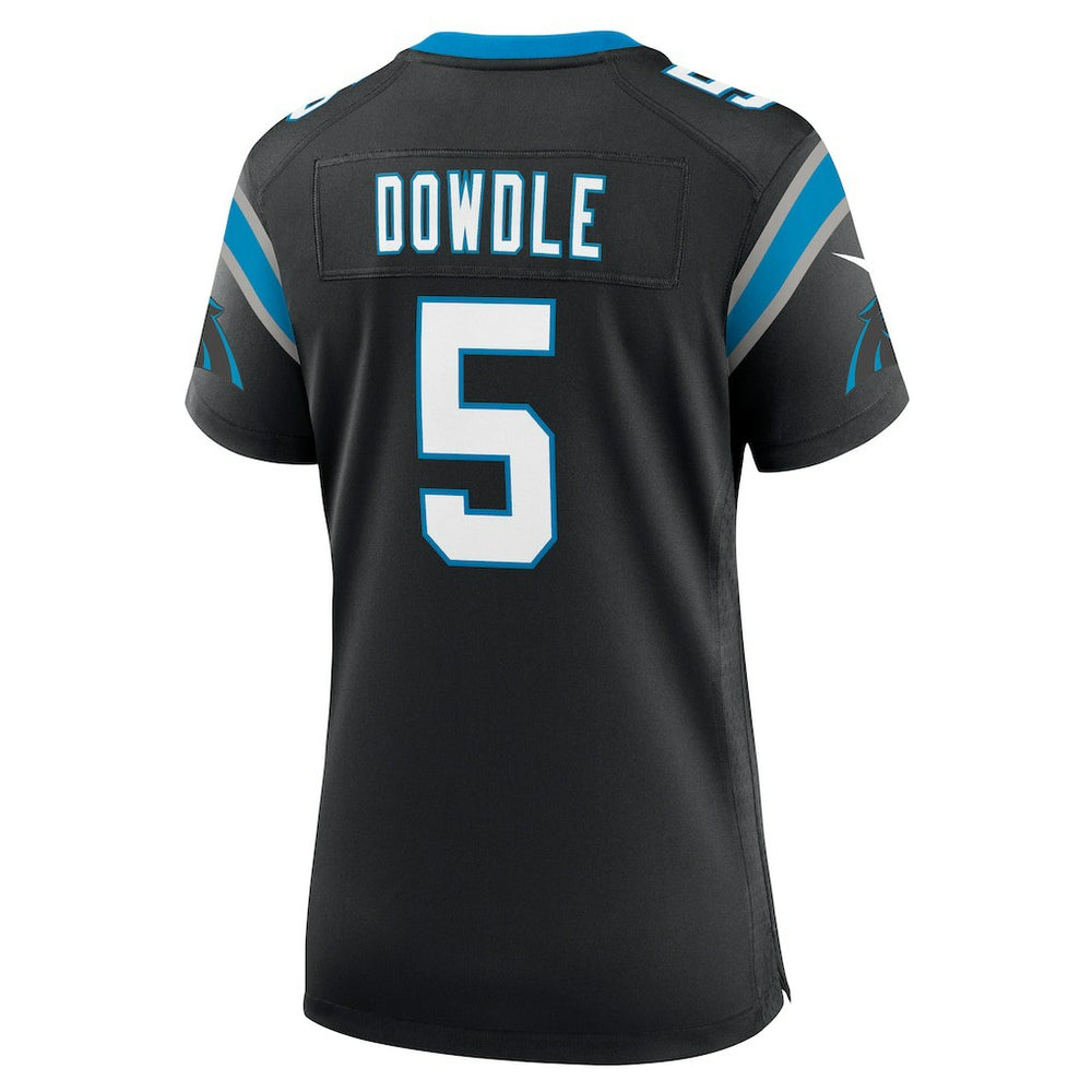 Rico Dowdle Carolina Panthers Women's Team Game Jersey - Black - Nike