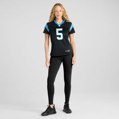Rico Dowdle Carolina Panthers Women's Team Game Jersey - Black - Nike