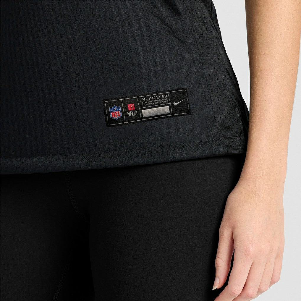 Rico Dowdle Carolina Panthers Women's Team Game Jersey - Black - Nike