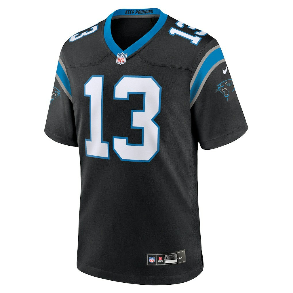 Hunter Renfrow Carolina Panthers Team Game Jersey - Black - Nike