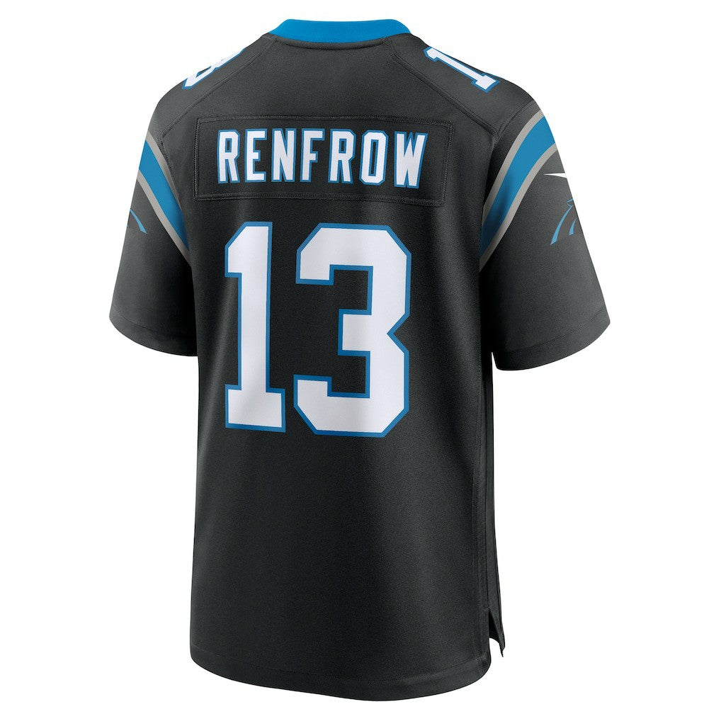 Hunter Renfrow Carolina Panthers Team Game Jersey - Black - Nike
