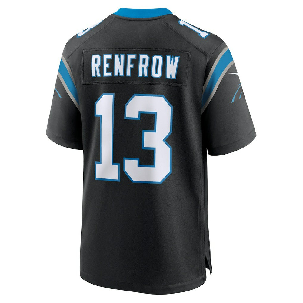 Hunter Renfrow Carolina Panthers Team Game Jersey - Black - Nike