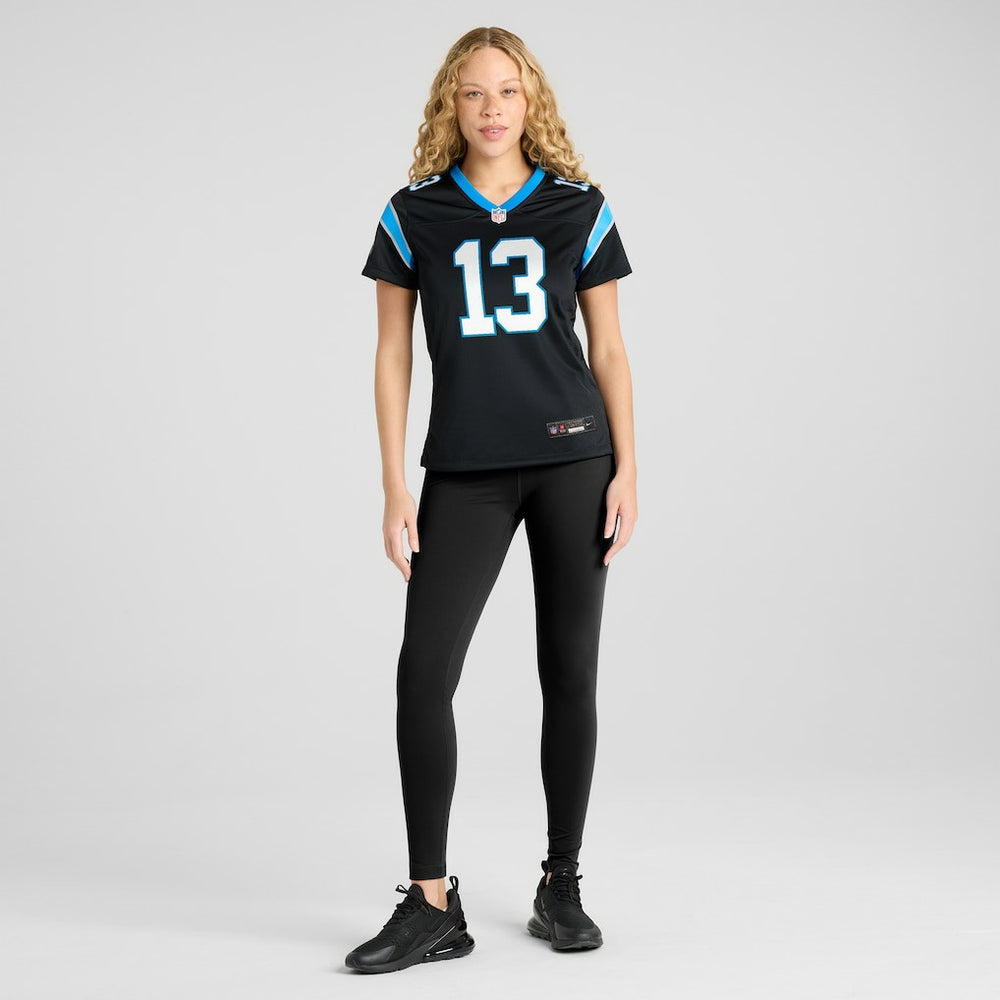 Hunter Renfrow Carolina Panthers Women's Team Game Jersey - Black - Nike