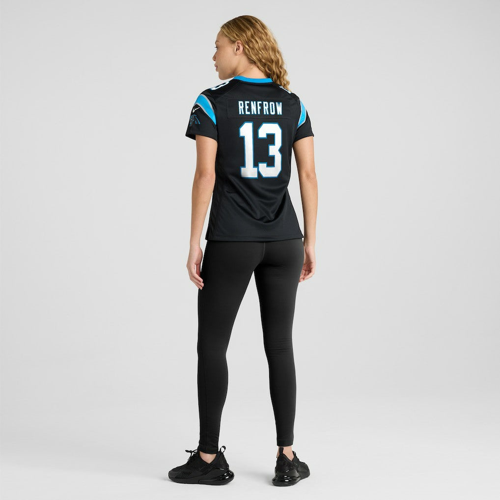 Hunter Renfrow Carolina Panthers Women's Team Game Jersey - Black - Nike