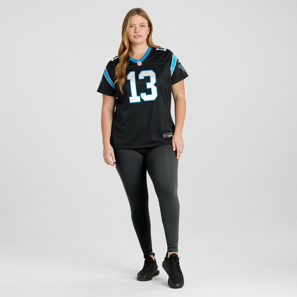 Hunter Renfrow Carolina Panthers Women's Team Game Jersey - Black - Nike