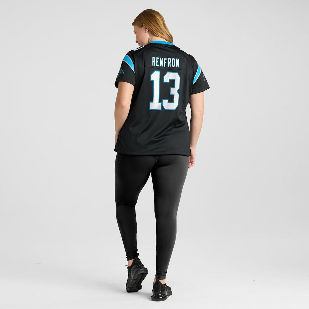 Hunter Renfrow Carolina Panthers Women's Team Game Jersey - Black - Nike