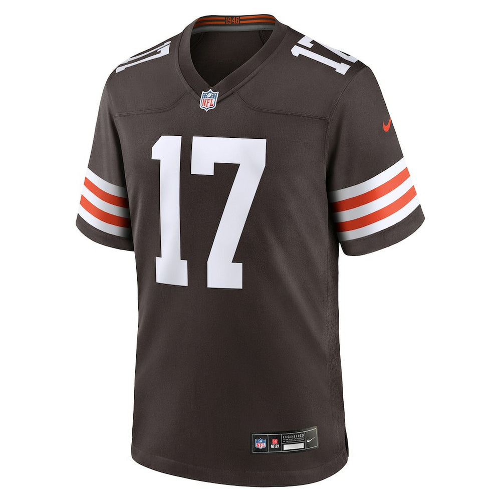 Jerome Baker Cleveland Browns Team Game Jersey - Brown - Nike