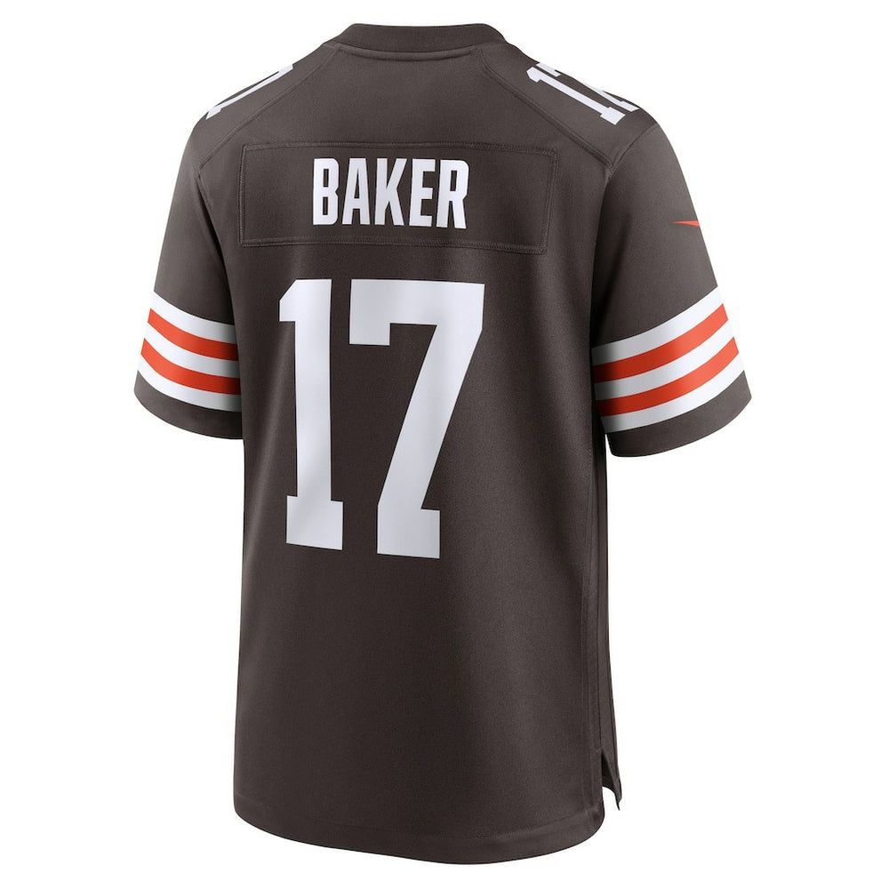 Jerome Baker Cleveland Browns Team Game Jersey - Brown - Nike