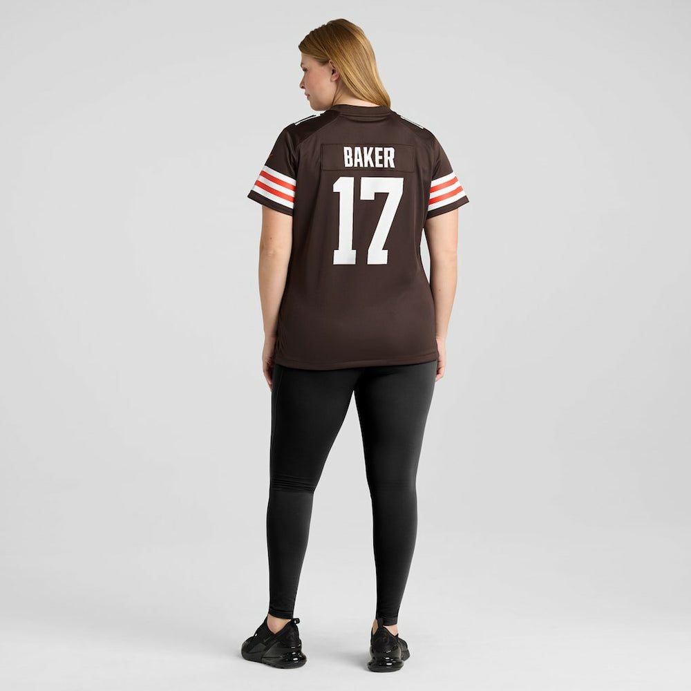 Jerome Baker Cleveland Browns Women's Team Game Jersey - Brown - Nike