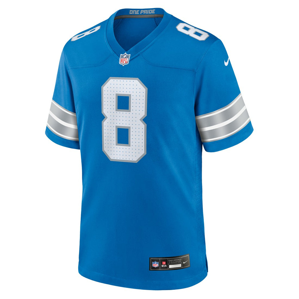 Kyle Allen Detroit Lions Team Game Jersey - Blue - Nike