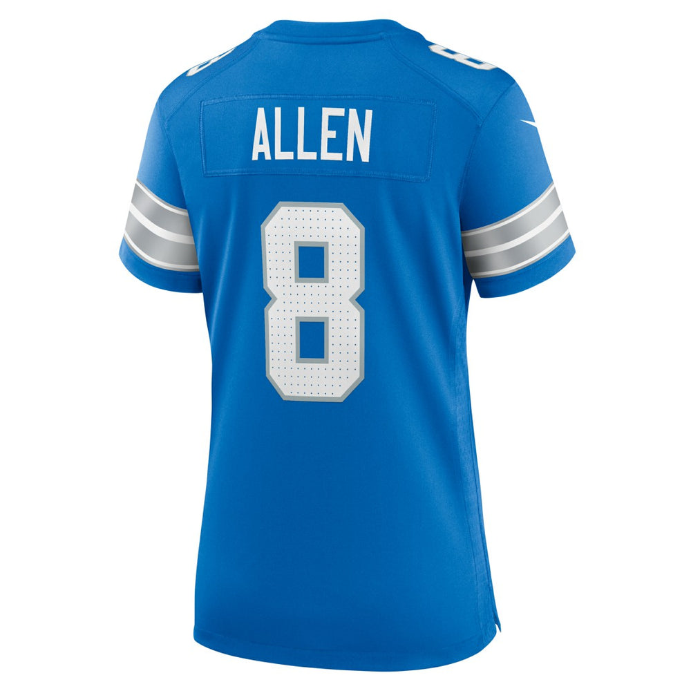 Kyle Allen Detroit Lions Women's Team Game Jersey - Blue - Nike