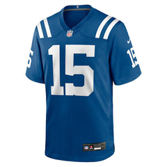Riley Leonard Indianapolis Colts Team Game Jersey - Royal - Nike