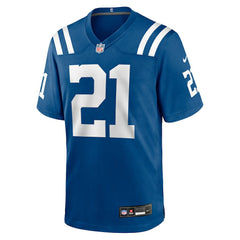 DJ Giddens Indianapolis Colts Team Game Jersey - Royal - Nike