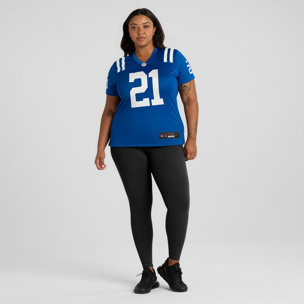 DJ Giddens Indianapolis Colts Women's Team Game Jersey - Royal - Nike