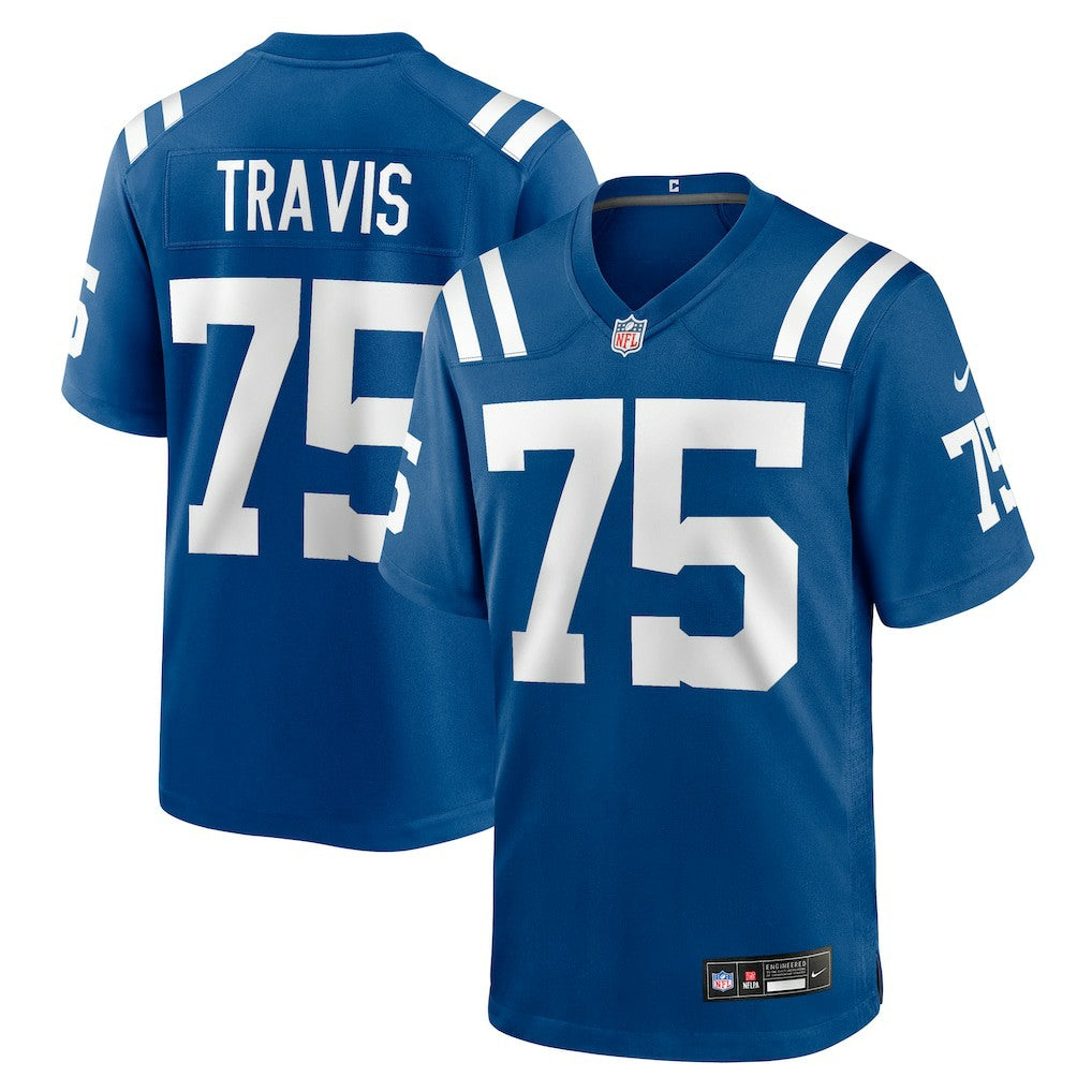 Jalen Travis Indianapolis Colts Team Game Jersey - Royal - Nike