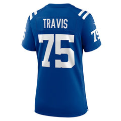 Jalen Travis Indianapolis Colts Women's Team Game Jersey - Royal - Nike