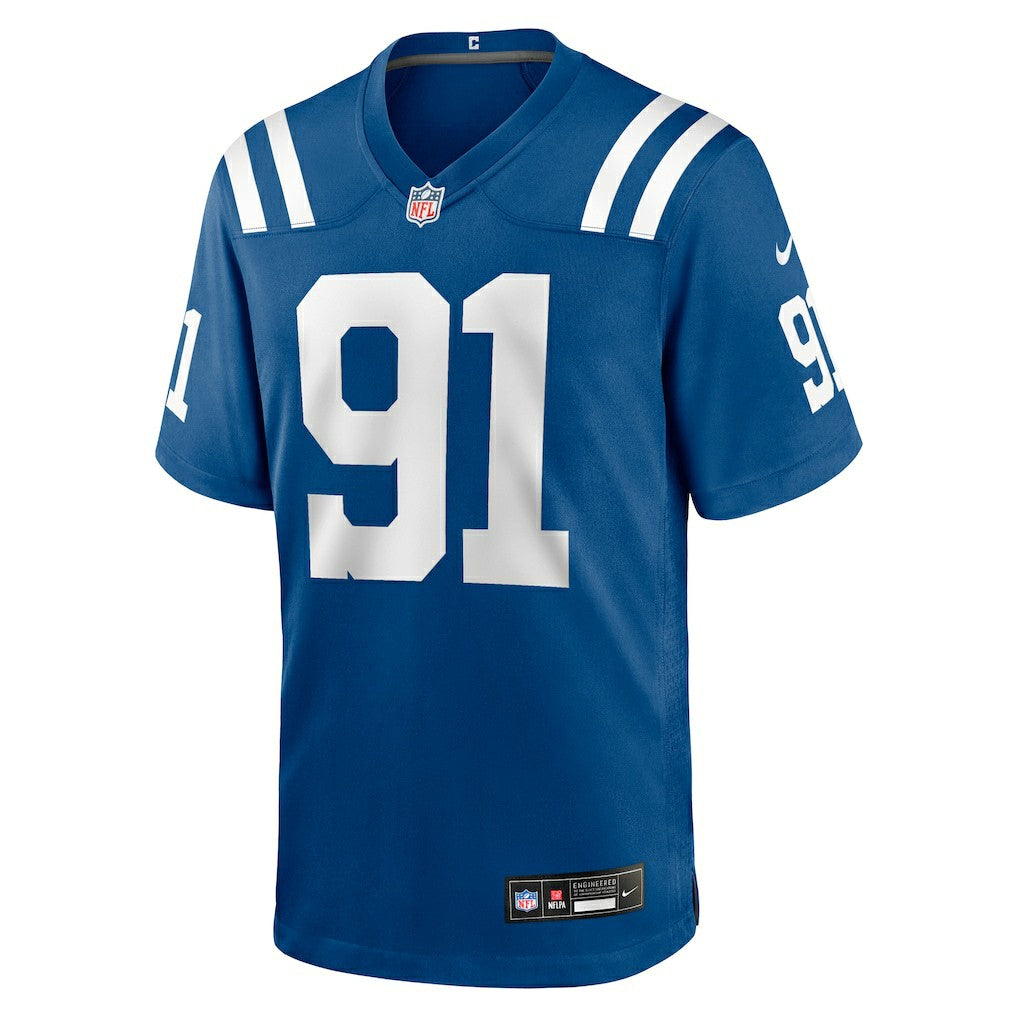 JT Tuimoloau Indianapolis Colts Team Game Jersey - Royal - Nike
