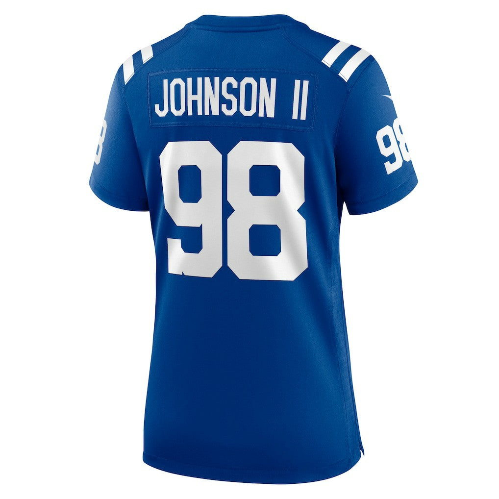 Eric Johnson II Indianapolis Colts Women's Team Game Jersey - Royal - Nike