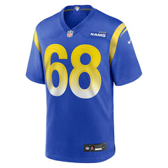 David Quessenberry Los Angeles Rams Team Game Jersey - Royal - Nike