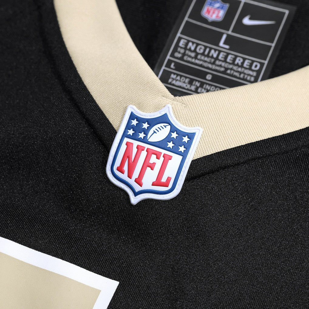 Davon Godchaux New Orleans Saints Team Game Jersey - Black - Nike