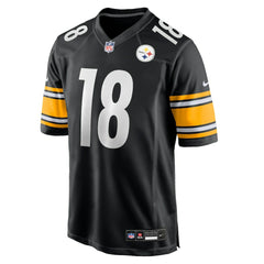 Will Howard Pittsburgh Steelers Team Game Jersey - Black - Nike
