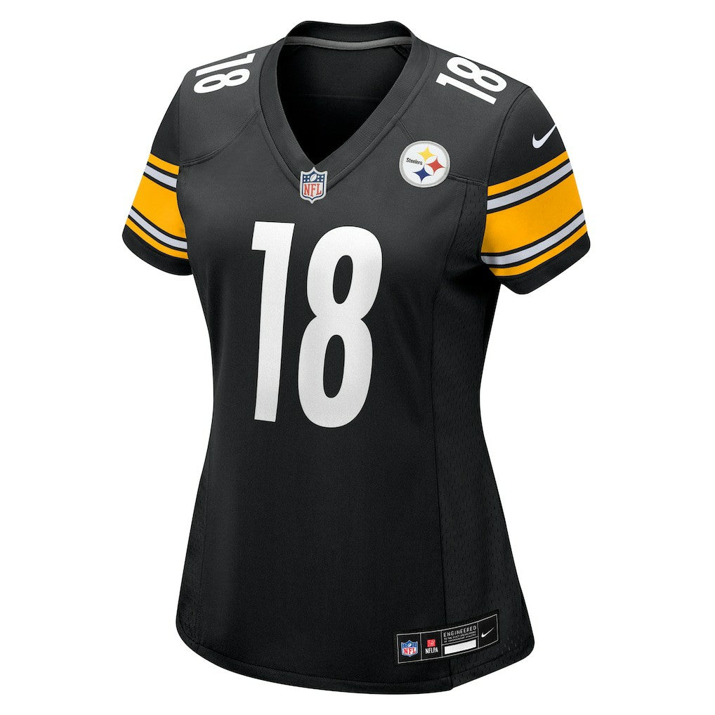 Will Howard Pittsburgh Steelers Women's Team Game Jersey - Black - Nike