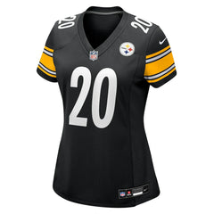 Kaleb Johnson Pittsburgh Steelers Women's Team Game Jersey - Black - Nike