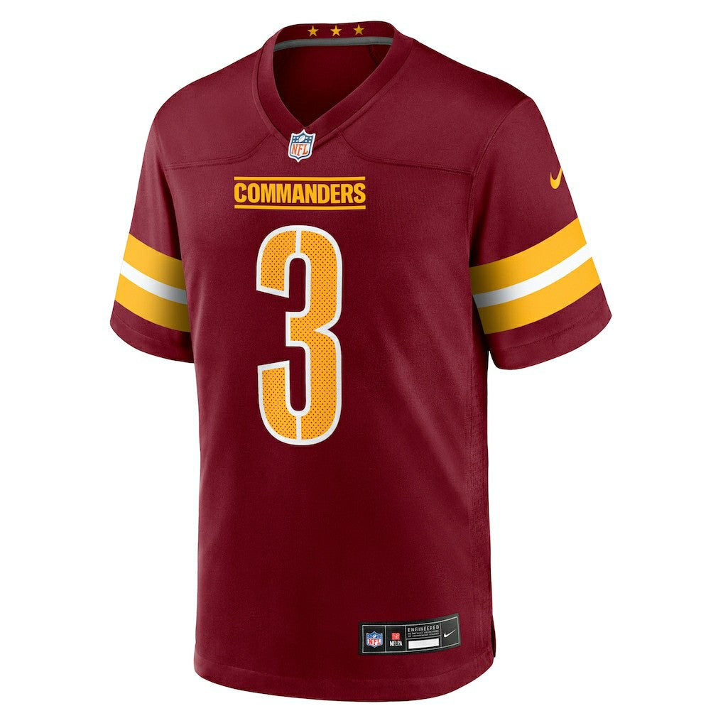 Will Harris Washington Commanders Team Game Jersey - Burgundy - Nike
