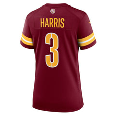 Will Harris Washington Commanders Women's Team Game Jersey - Burgundy - Nike
