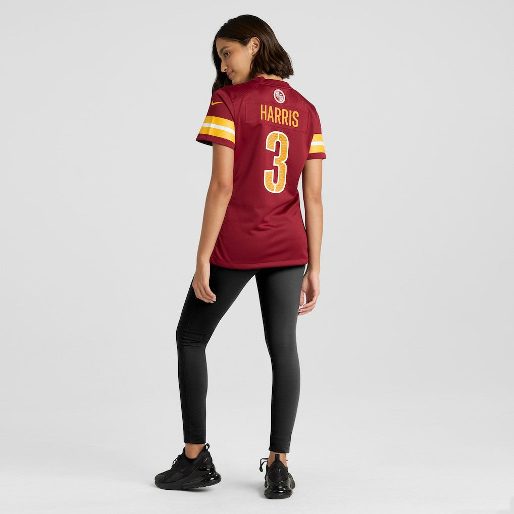Will Harris Washington Commanders Women's Team Game Jersey - Burgundy - Nike