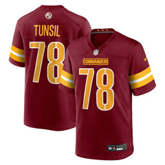 Laremy Tunsil Washington Commanders Team Game Jersey - Burgundy - Nike