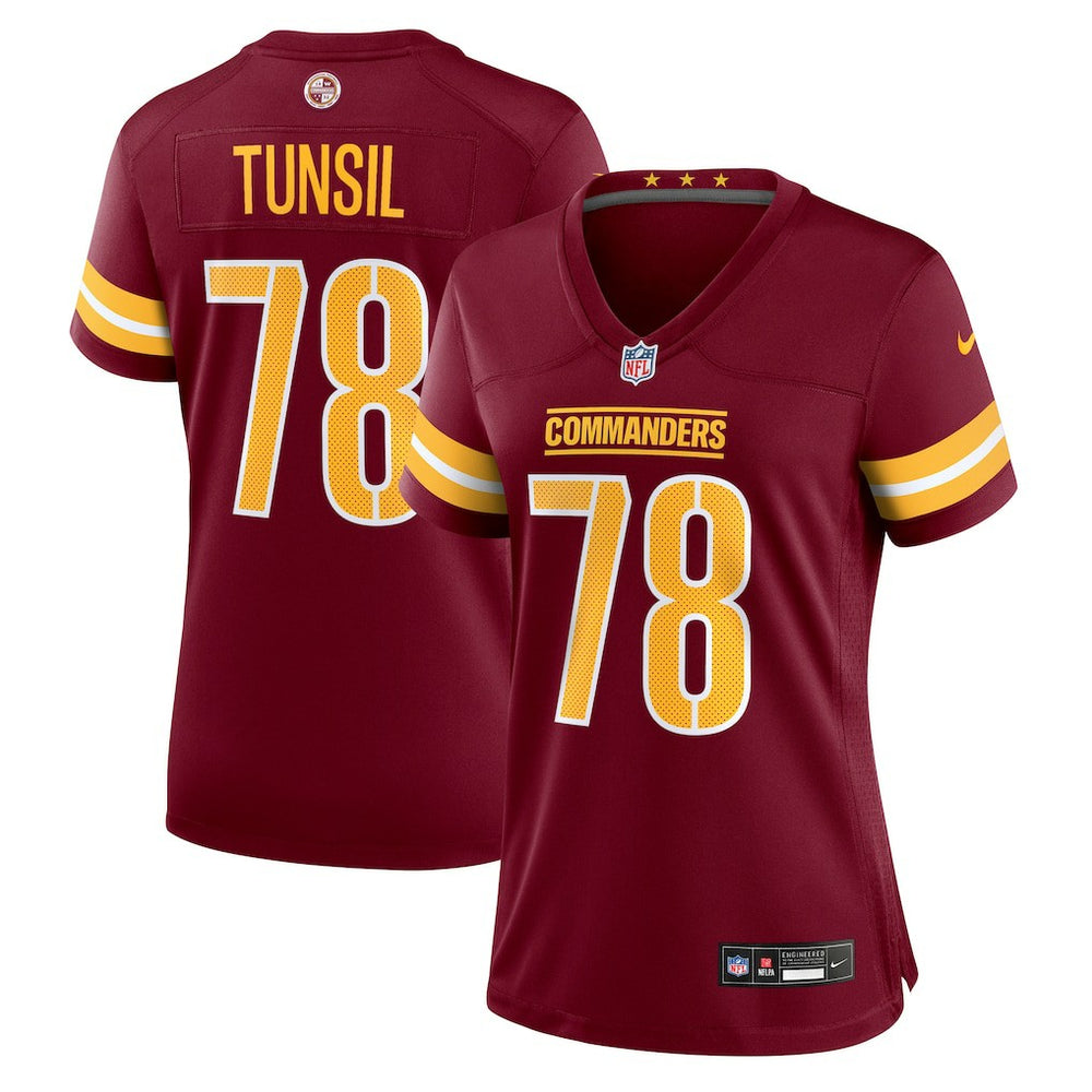Laremy Tunsil Washington Commanders Women's Team Game Jersey - Burgundy - Nike