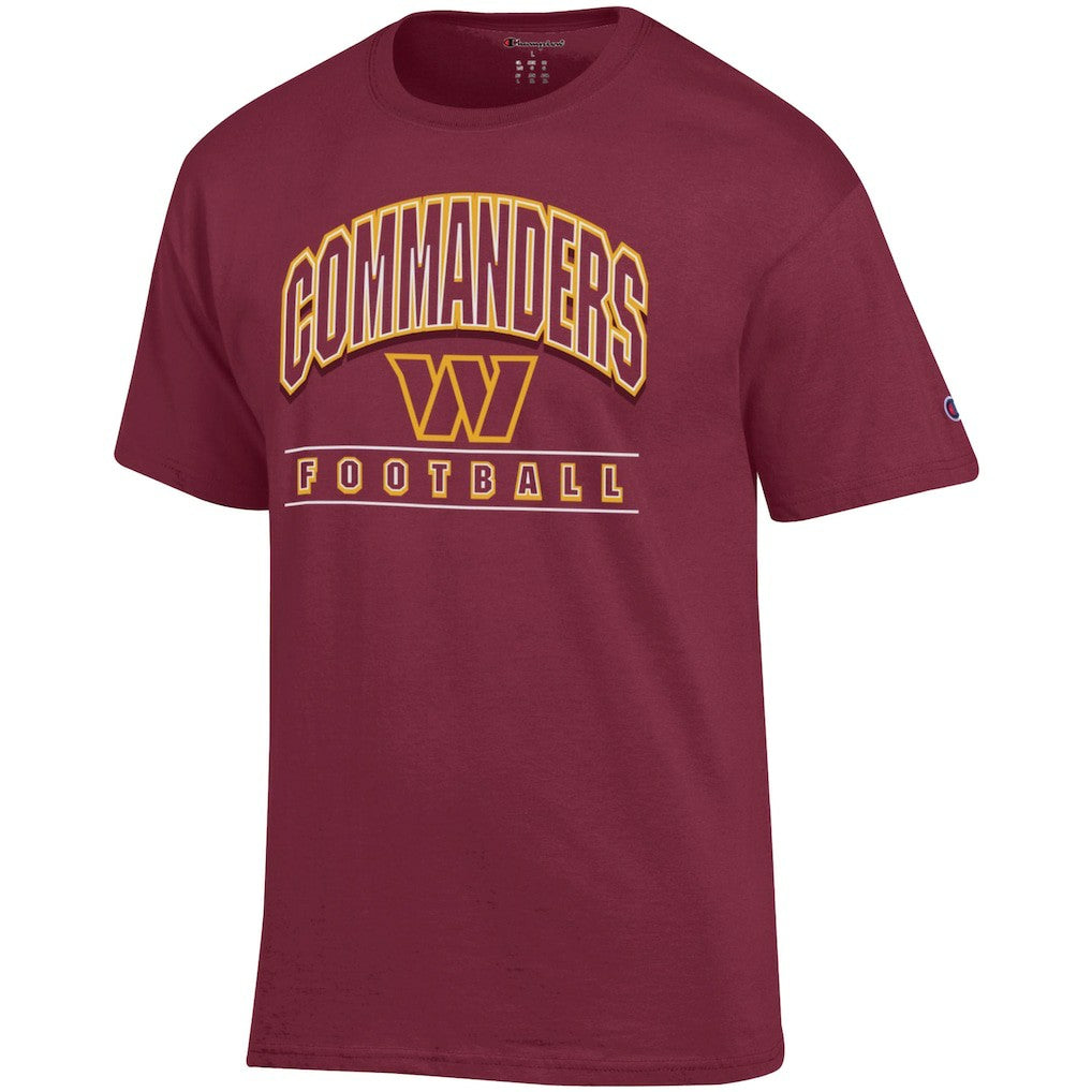 Washington Commanders Champion Football T-Shirt - Burgundy - NFL