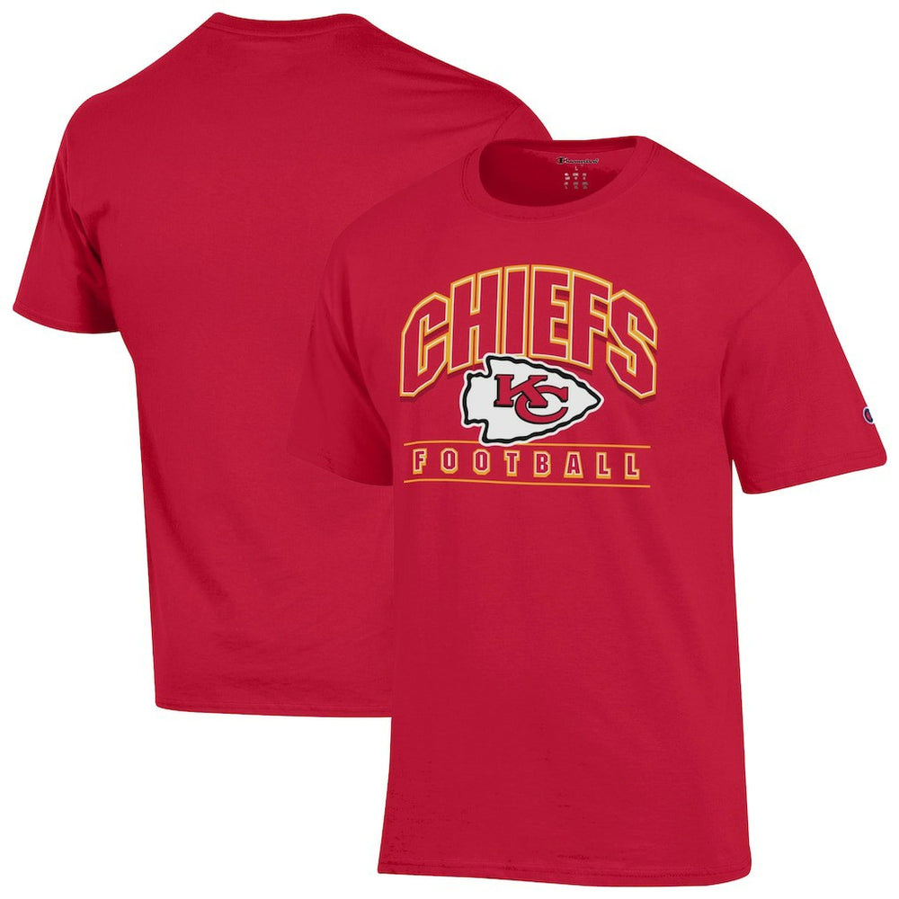 Kansas City Chiefs Champion Football T-Shirt - Red - NFL