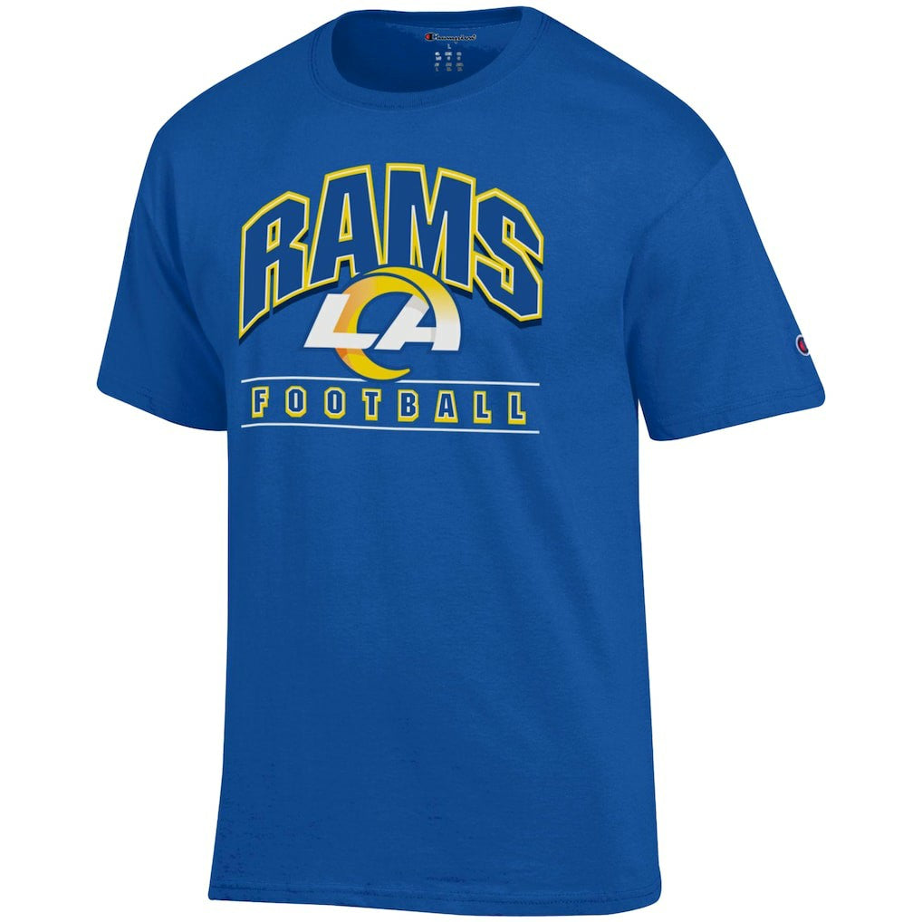 Los Angeles Rams Champion Football T-Shirt - Royal - NFL