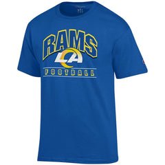 Los Angeles Rams Champion Football T-Shirt - Royal - NFL