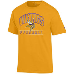 Minnesota Vikings Champion Football T-Shirt - Gold - NFL