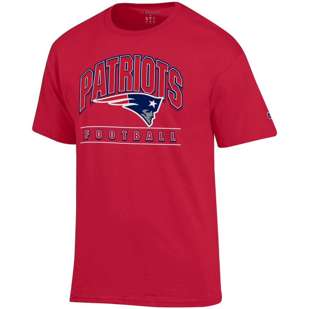 New England Patriots Champion Football T-Shirt - Red - NFL