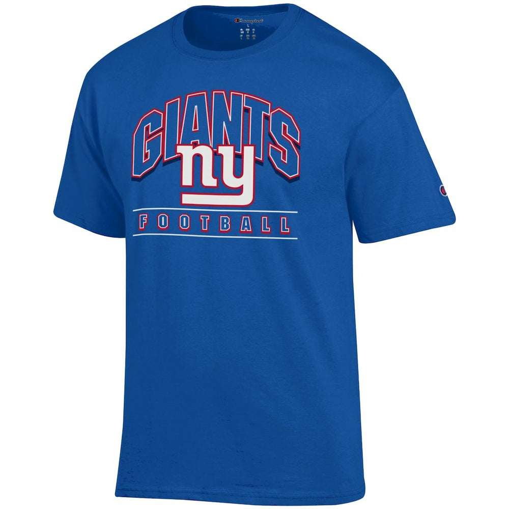 New York Giants Champion Football T-Shirt - Royal - NFL