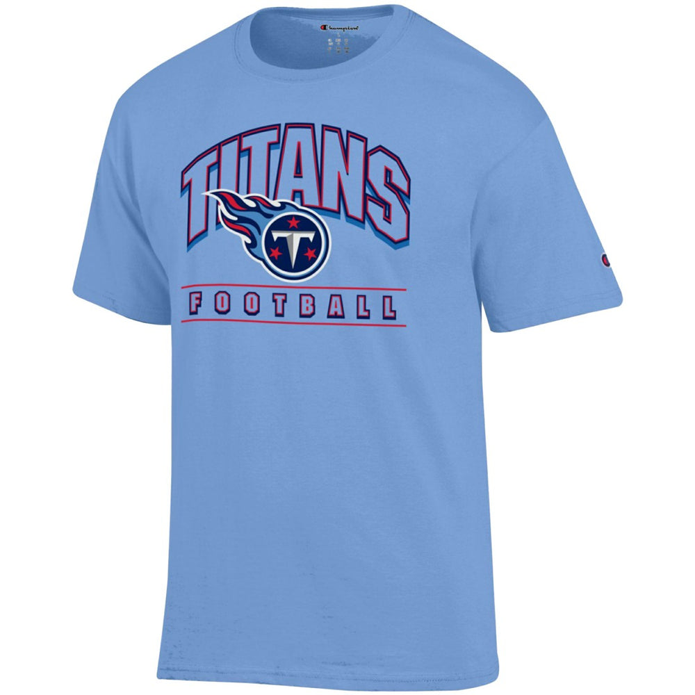 Tennessee Titans Champion Football T-Shirt - Light Blue - NFL