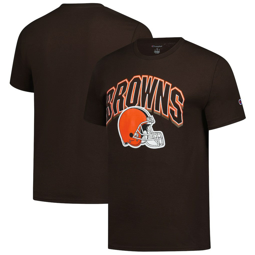 Cleveland Browns Champion Football T-Shirt - Brown - NFL