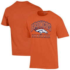 Denver Broncos Champion Football T-Shirt - Orange - NFL